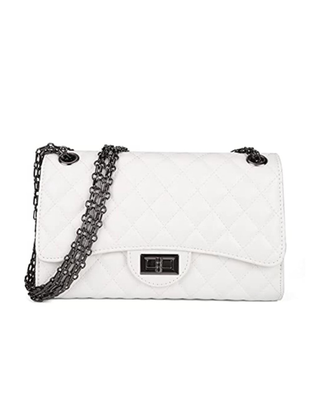 Gladdon Quilted Chain Strap Crossbody Bag Stylish Clutch Purse for Women